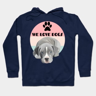 we love dogs for ever Hoodie